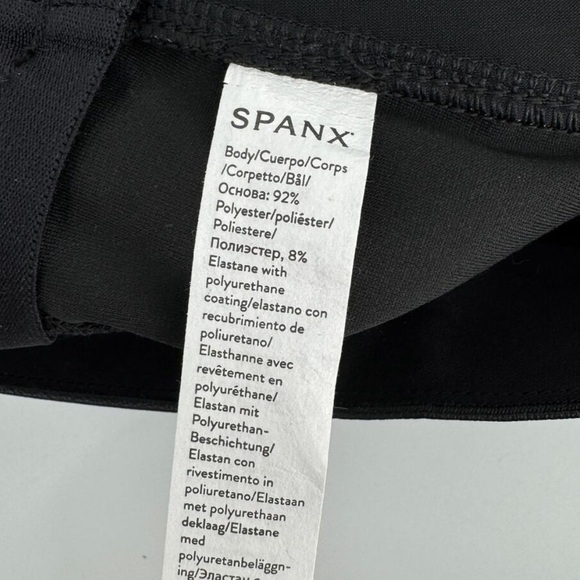 Spanx Leather Like Flare Pants in Black Size XL Petite NEW with Tags - Picture 12 of 17